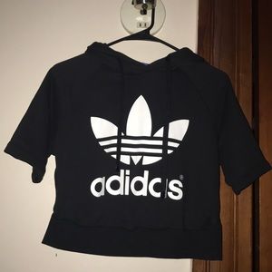 Adidas Cropped Sweatshirt
